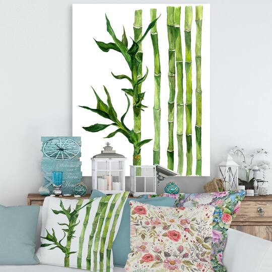 Designart - Bamboo Branches In The Forest III